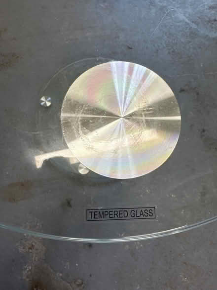 Photo of free Small glass side table (Windlesham GU20) #2