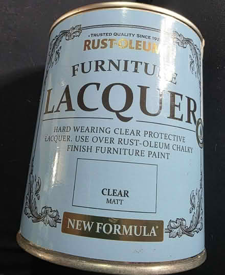 Photo of free Furniture lacquer 750ml (Ryelands LA1) #1