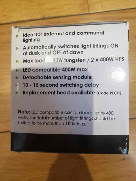 Photo of free Outdoor light new in box (CH49) #2