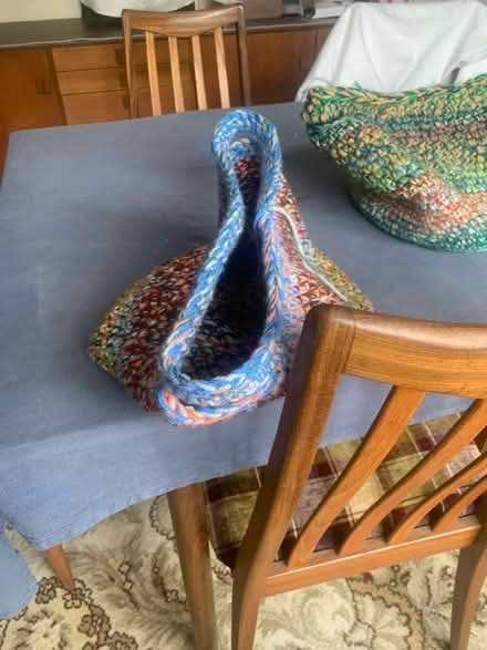 Photo of free Two homemade crochet bags / storage. (Hillingdon UB10) #2