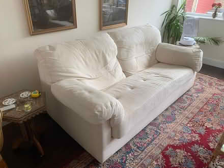 Photo of free Two settees (West Molesey.) #1