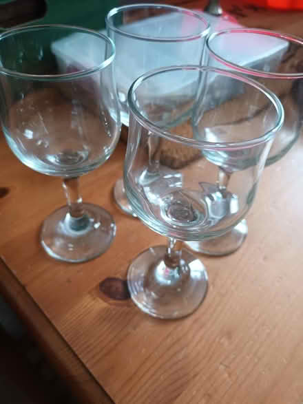 Photo of free set of 4 wine glasses (Melksham) #2