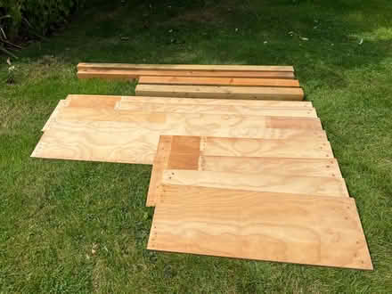 Photo of free Birch ply boards & pine posts (Cookham SL6) #1