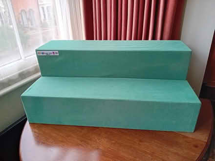 Photo of free Fabric covered wooden display boxes (Dorchester near Top o' Town) #1