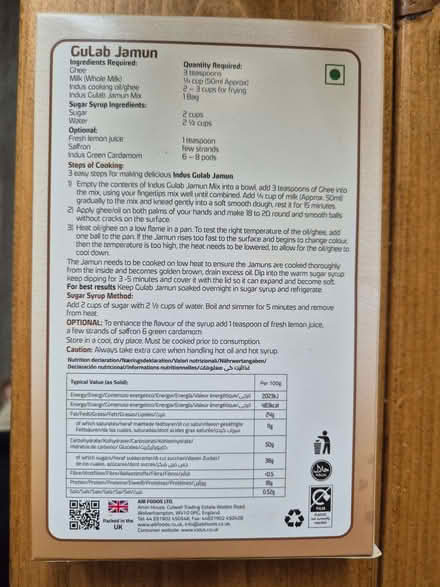 Photo of free Indian gulab jamun mix (Witney OX28) #2