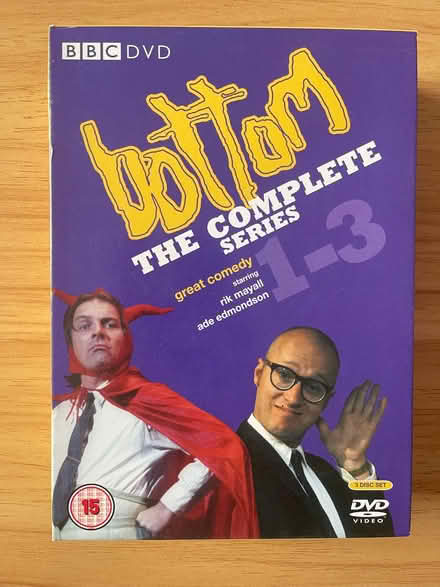 Photo of free Bottom Series 1-3 DVD box set (Chorley PR6) #1