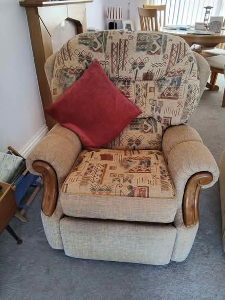 Photo of free 3 piece suite 2 chairs + 3 seat sofa (Babbacombe TQ1) #1