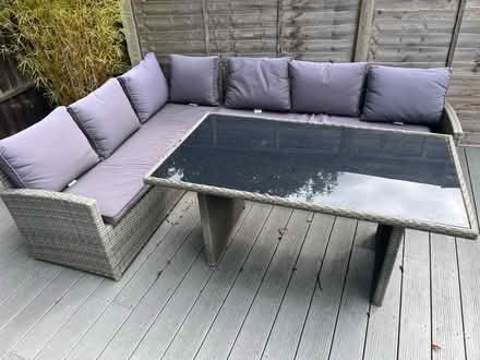 Photo of free Rattan garden furniture (Old Woking GU22) #1