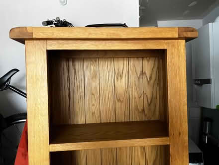 Photo of free Oak look bookshelf (Hamilton) #4