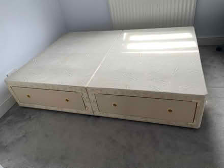Photo of free Double divan bed base (Walthamstow Village E17) #2