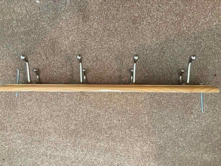 Photo of free Coat hooks (4) with wall screws (Woking GU21) #2