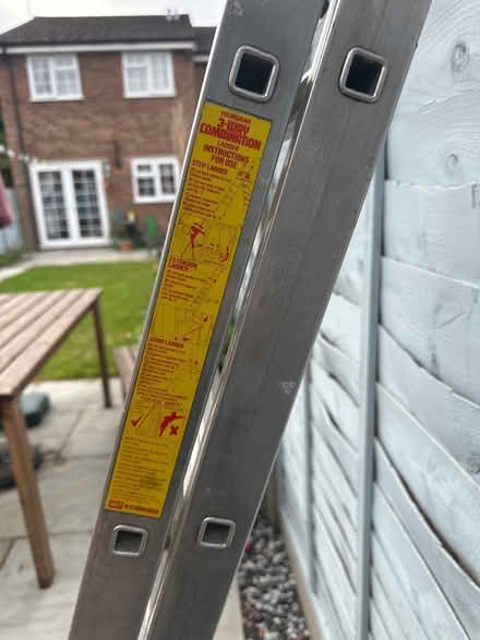 Photo of free Extendable aluminium ladder (RH6 Horley) #2
