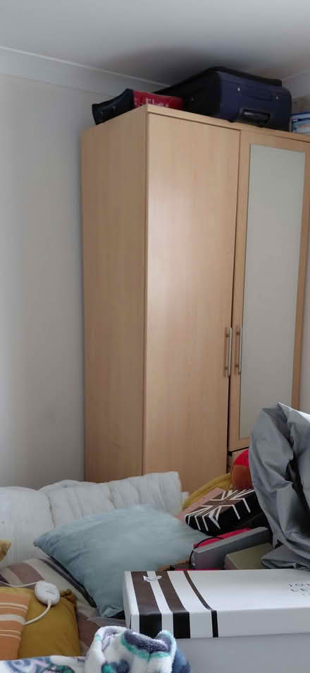 Photo of free Wardrobe with mirror & silver handles (Wallands Park BN7) #3