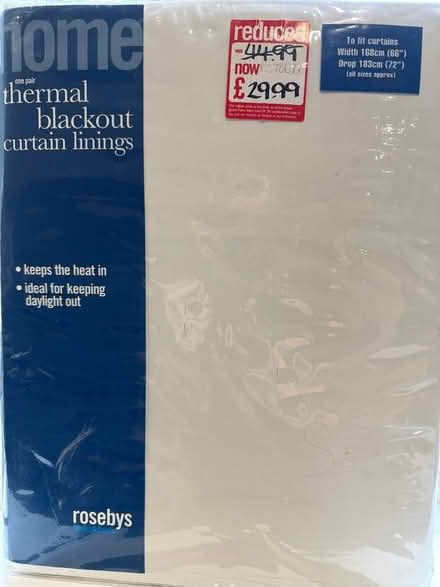 Photo of free Blackout thermal linings (Windlesham GU20) #1