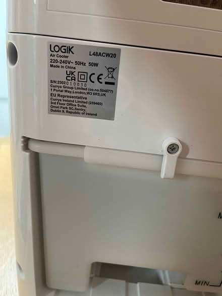 Photo of free Logik Air Cooler (Colliers Wood SW19) #3