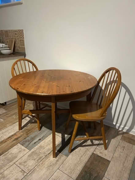 Photo of free Wooden Dining Table and Chairs (Birmingham B13) #1