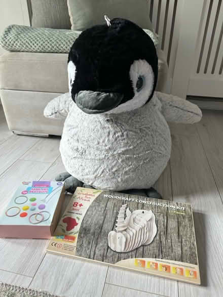 Photo of free Kids Teddy & Craft Items - Both NEW (IP32) #1