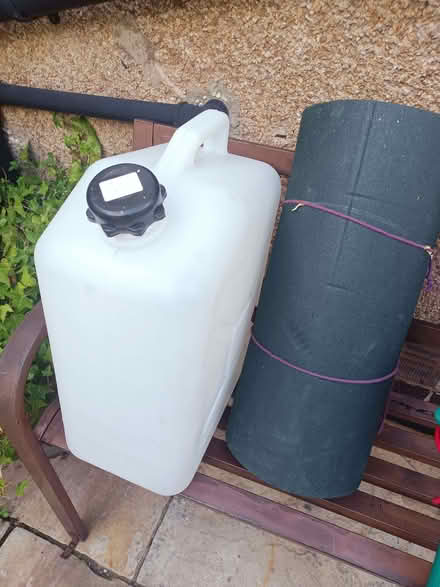 Photo of free Camping large water carrier and camping mats (Saltaire BD18) #1