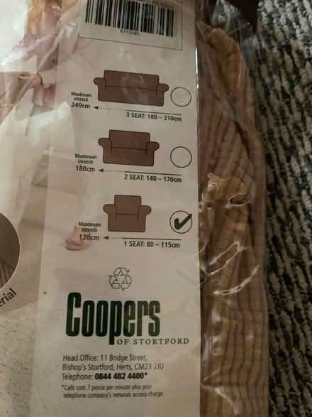 Photo of free Stretch covers for sofa and armchair (Innsworth GL3) #1