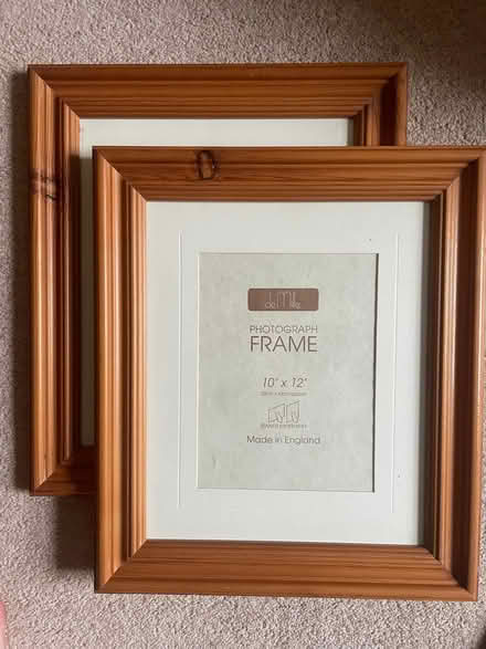 Photo of free 2 pine photo frames (Woolley Green BA15) #1