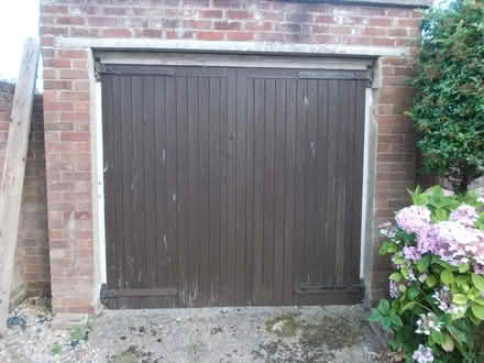 Photo of free Used Wooden Garage Doors (CT19) #1