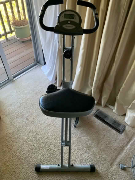 Photo of free Exerpeutic Foldable Exercise Bike (Los Gatos/Saratoga) #4