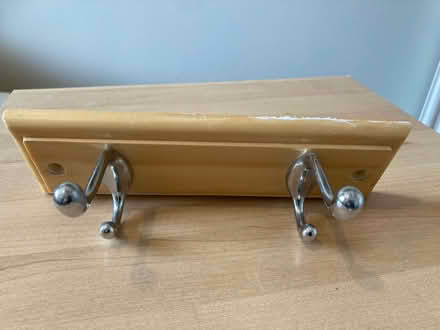 Photo of free Coat hooks (2) with wall screws (Woking GU21) #2