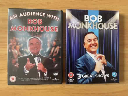 Photo of free 4 x Bob Monkhouse Stand Up Comedy DVDs (Chorley PR6) #1