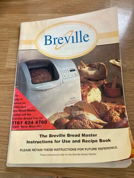 Photo of free Breville Breadmaker (Ballards CR2) #2