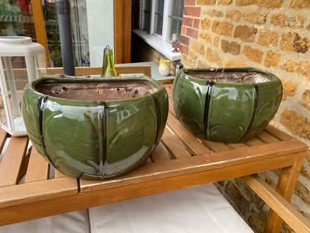 Photo of free 2 Wall mounted pots (Great Bourton, OX17) #1