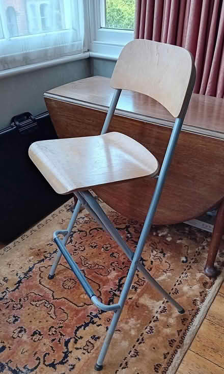 Photo of free Ikea folding bar stool (Dorchester near Top o' Town) #3