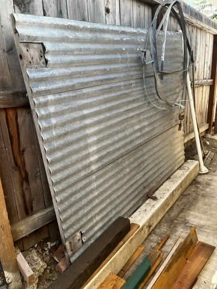 Photo of free Old Galvanized Gate (North Willow Glen , San Jose) #1