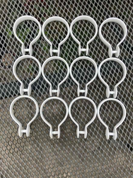 Photo of free Shower curtain rings (Agar Grove NW1) #1