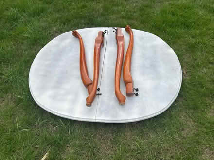 Photo of free Heavy wooden table (KT7 - Thames Ditton) #1