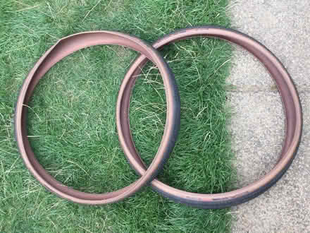 Photo of free Bike tyres and pump (Wickford, Essex SS11) #1