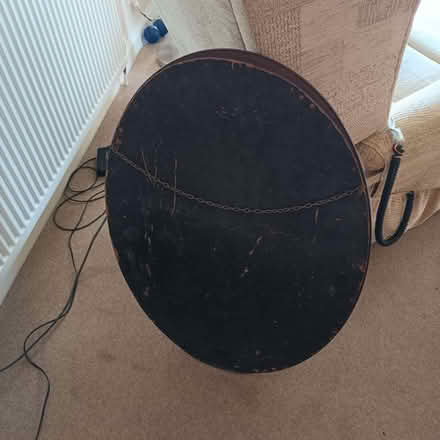 Photo of free oval mirror with wooden frame (Brookhouse LA2) #2