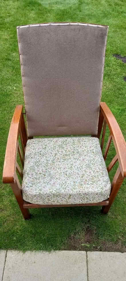 Photo of free Small chair - reclines (Costhorpe S81) #1