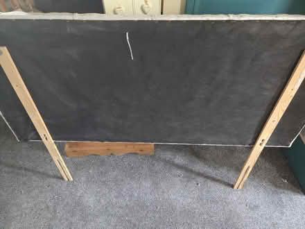 Photo of free Velvet double headboard (LE8 Whetstone, Leicester) #4