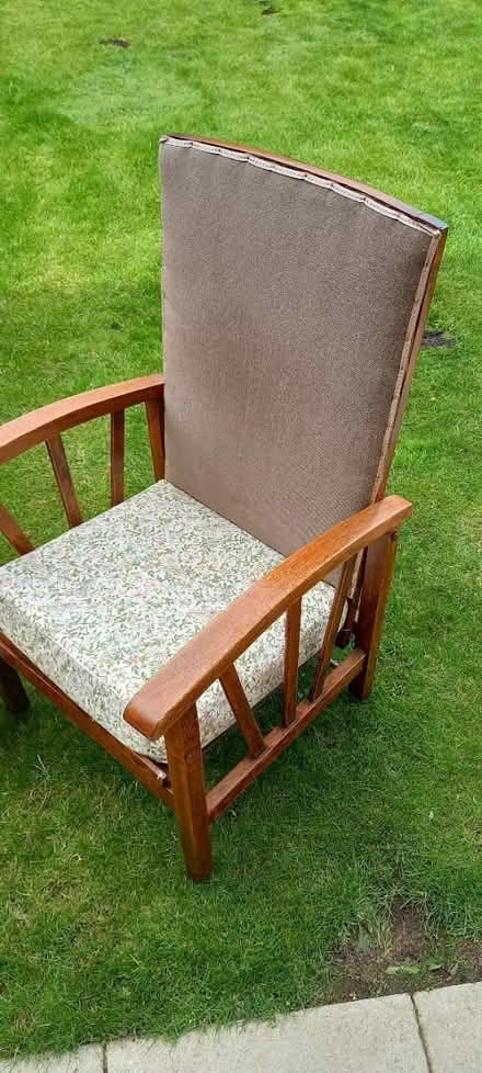 Photo of free Small chair - reclines (Costhorpe S81) #2
