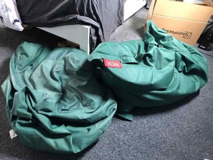 Photo of free 2 indoor/outdoor beanbags-green (East finchley N2) #1