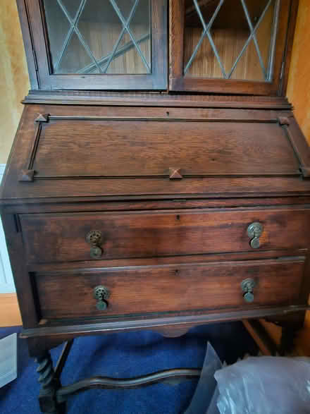 Photo of free Display cupboard and writing desk (Fearnhead WA2) #2