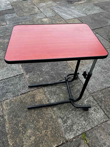 Photo of free Overbed/chair side table (Rose Green PO21) #1