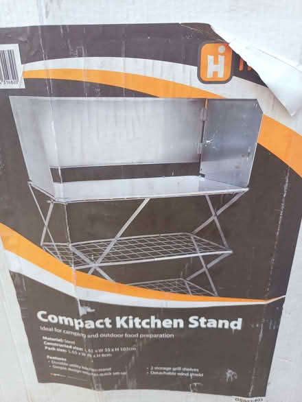 Photo of free Compact camping kitchen stand (Saltaire BD18) #1