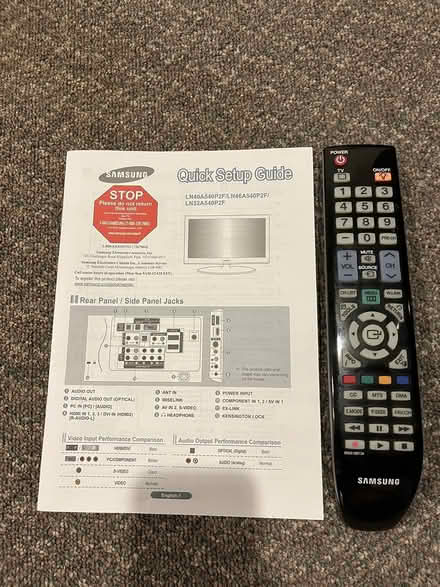 Photo of free Samsung 52” TV (Aylmer Lakeview Terrace) #4