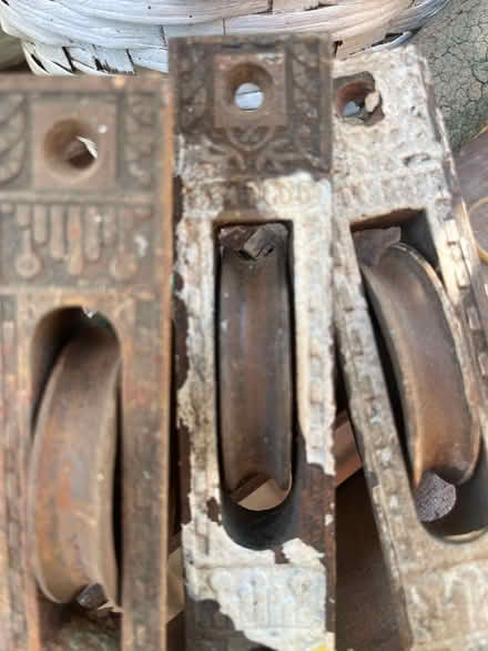 Photo of free 3 Victorian window parts (North Willow Glen , San Jose) #1