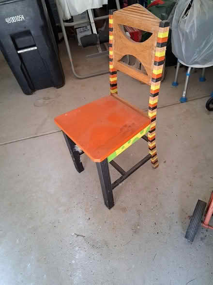 Photo of free single painted chair (northwest westland.) #1