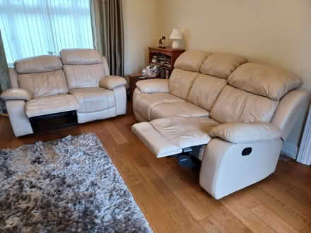 Photo of free Settees (Lightwood ST3) #2