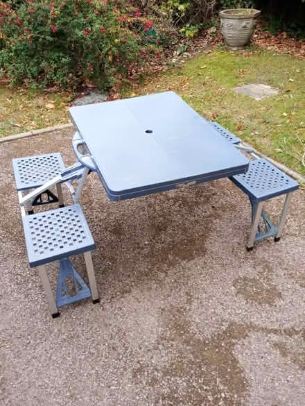 Photo of free Folding picnic table (Great Malvern WR14) #1