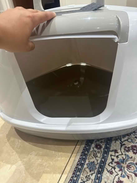 Photo of free Corner Cat Litter Tray (West Kensington W14) #2