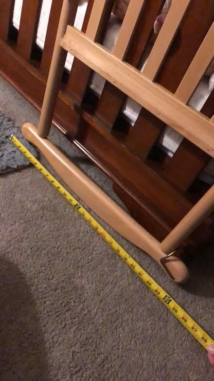 Photo of free Cradle with mattress pad (Hamburg, NJ 07419) #2